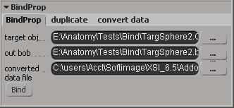 BindProp PPG Bind tab