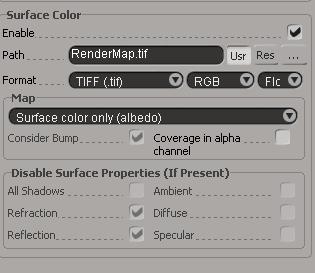 displacement RenderMap